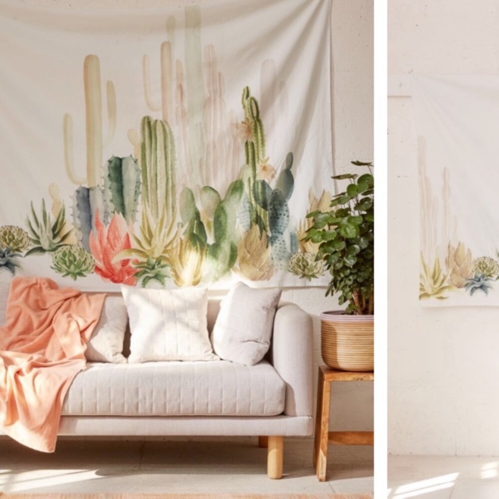 Cactus tapestry